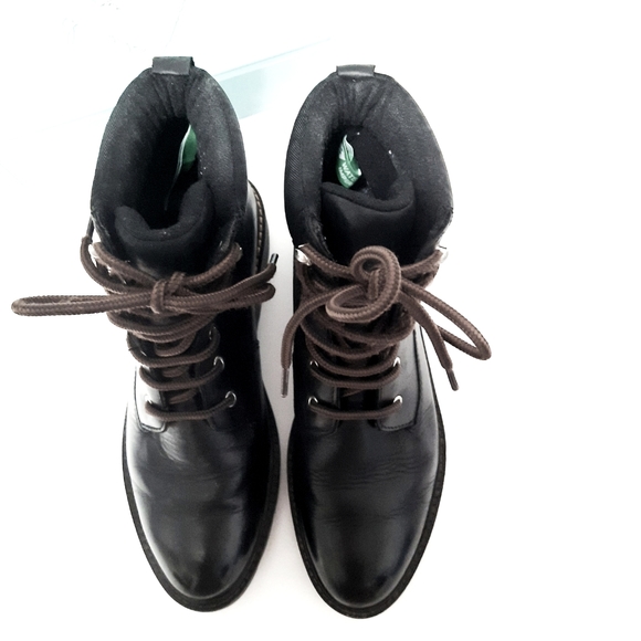 Cougar Waterproof Lace Up Combat wedge Boots Size 7 90s style - Picture 7 of 9